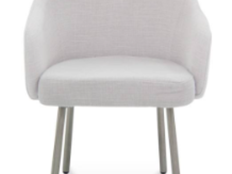 Silla elegante color blanco