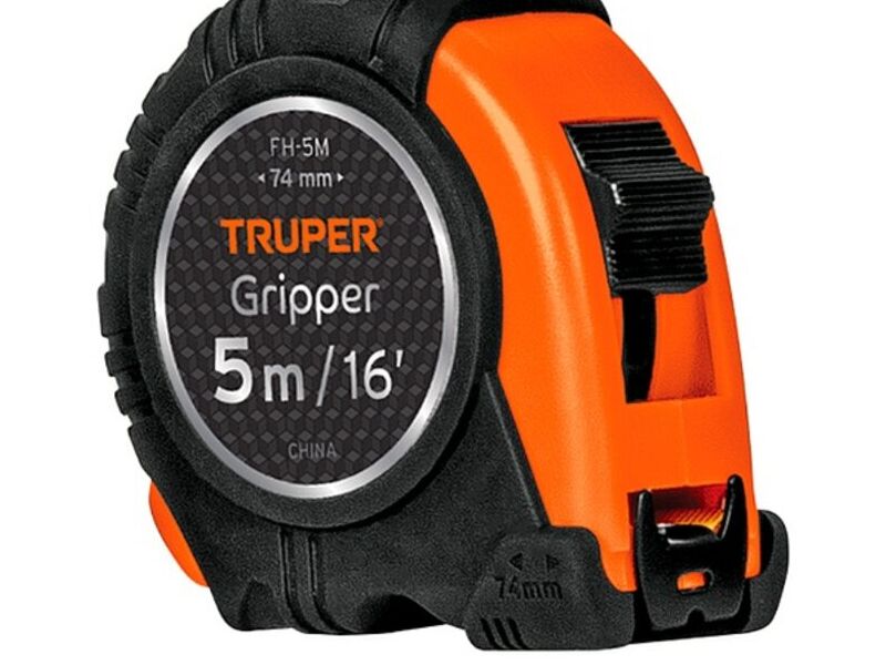 Flexómetro Gripper 5m México