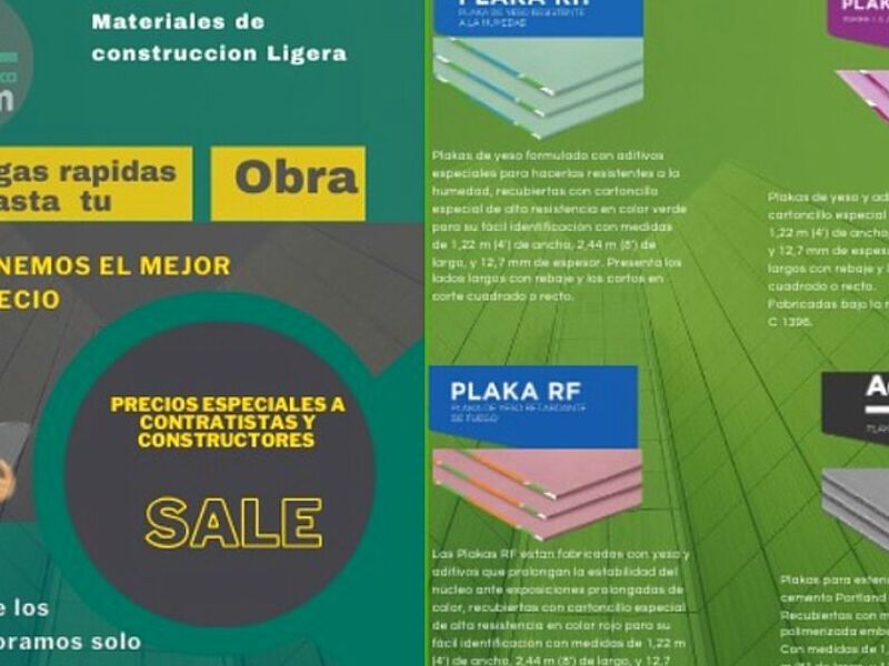 Placa Construcción México