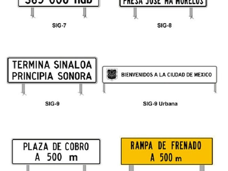 Señales Informativas General México 