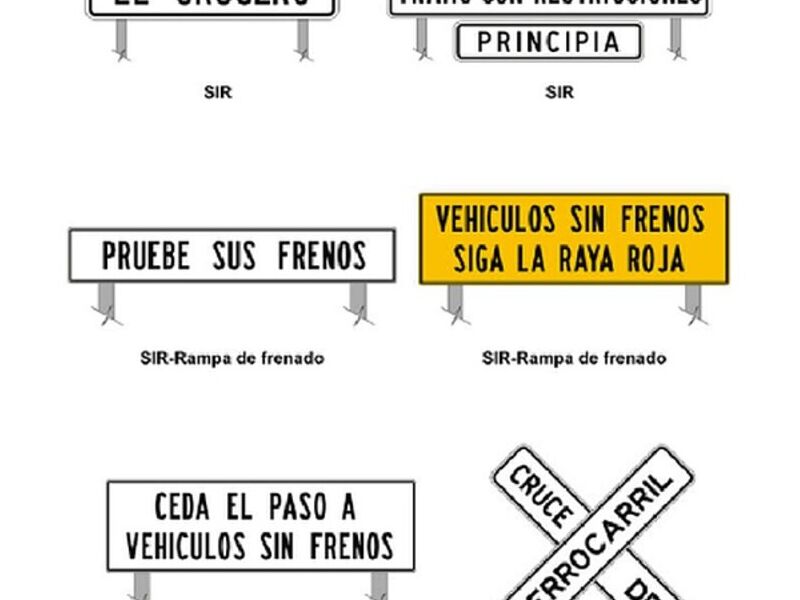 Señales Informativos Recomendación México 