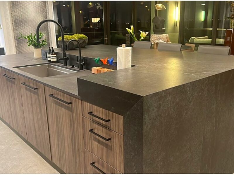 Cocina de madera maciza 