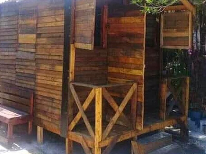 Construcción cabaña México
