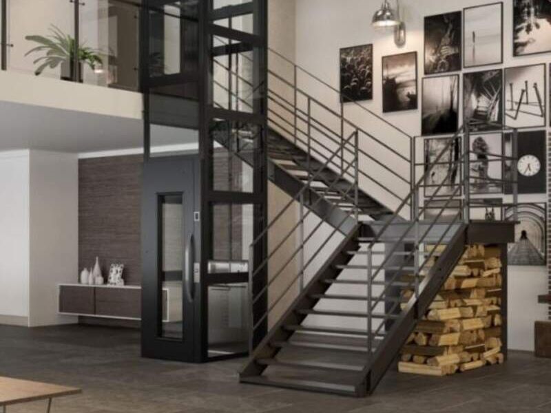Elevador residencial de cabina completa, CDMX