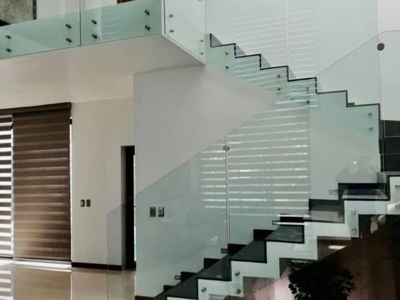 Barandal Vidrio México
