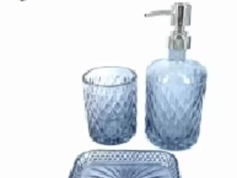 SET DE ACSSESORIO PARA BAÑO YUCATÁN 