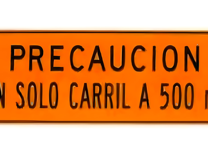 Señales Obra Alta Calidad México 