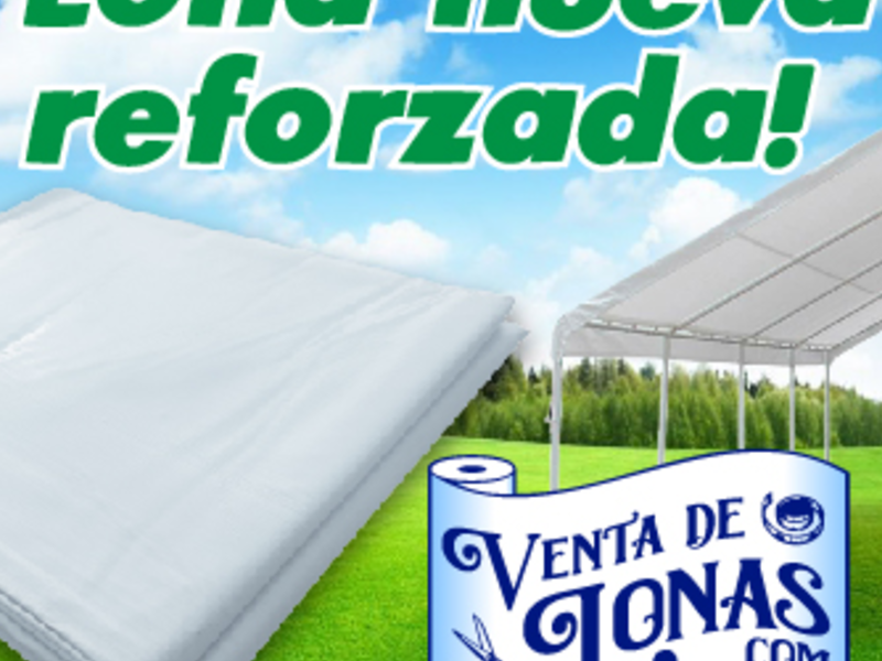 Lona reforzada Cal. 18 méxico