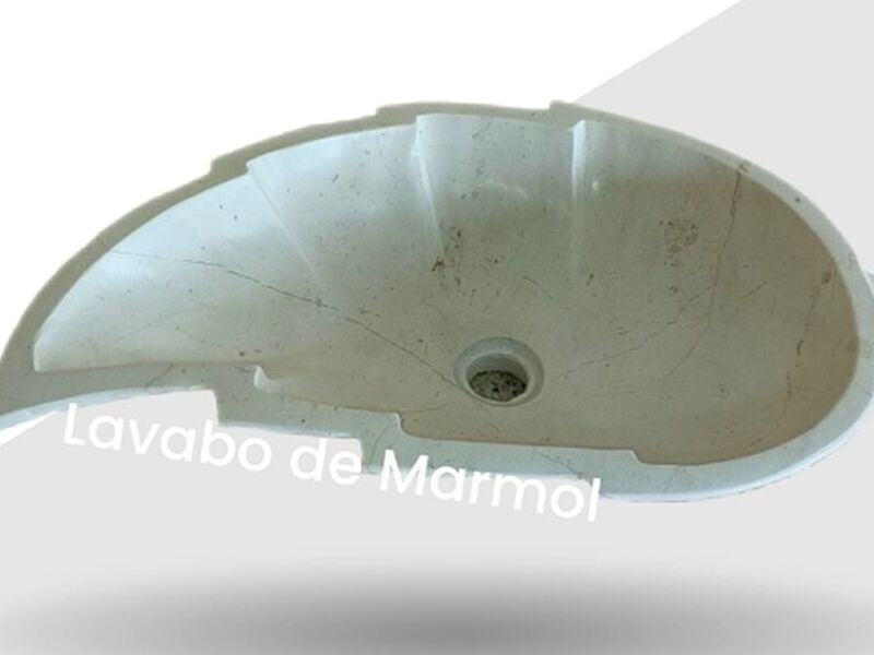Lavado mármol blanco