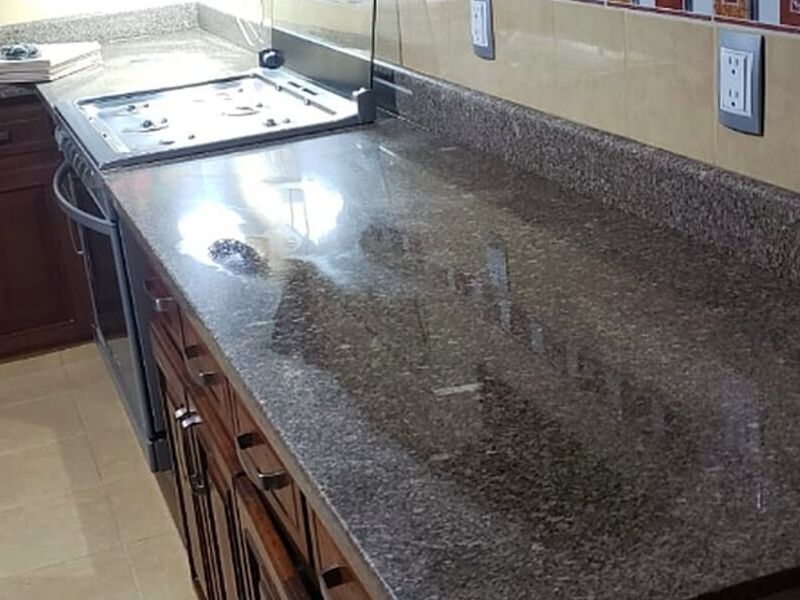 Mueble cocina mármol