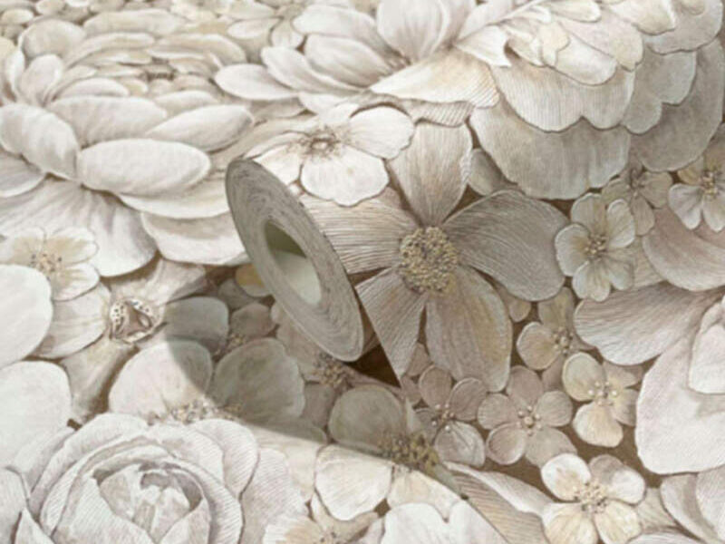 Papel Tapiz BOTÁNICA Flores Amarillas CDMX