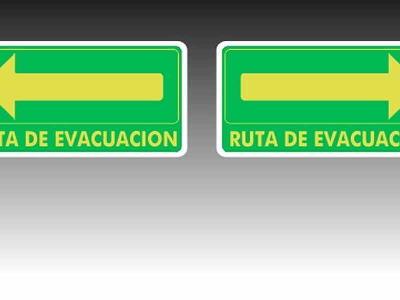 Señalización de emergencia  México