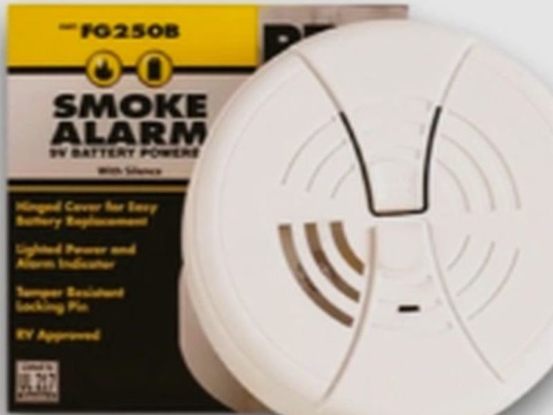 Detector humo  Plástico México 