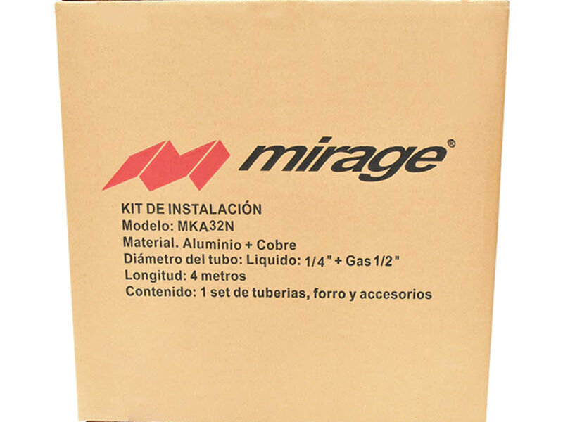KIT  INSTALACION 1/4 X 1/2 ALUMINIO méxico