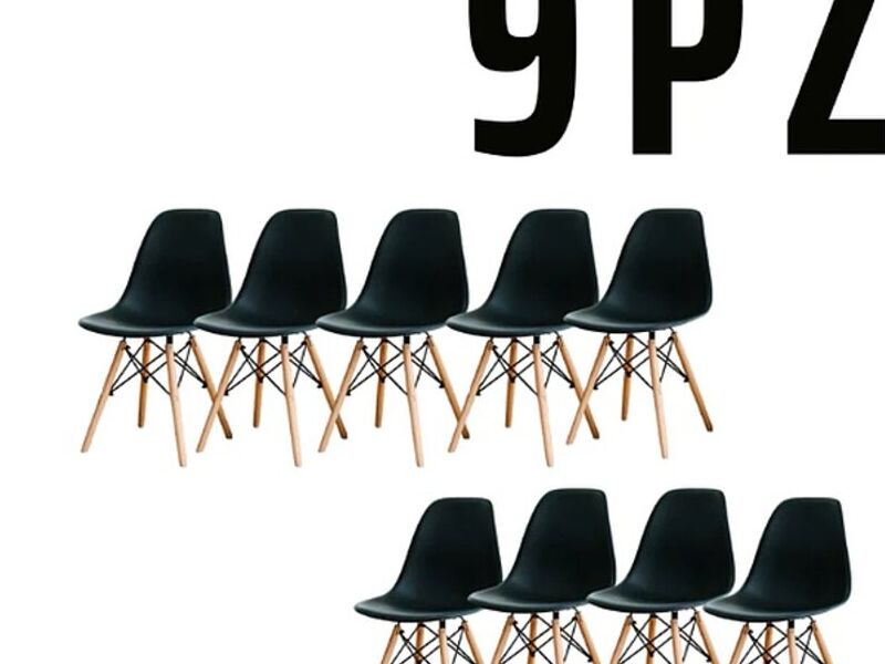 Sillas Eames Moderna Minimalista 9PZ