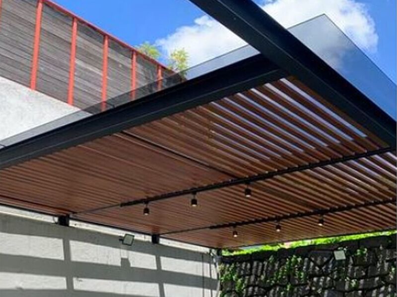 Pergolas tiras basico mexico