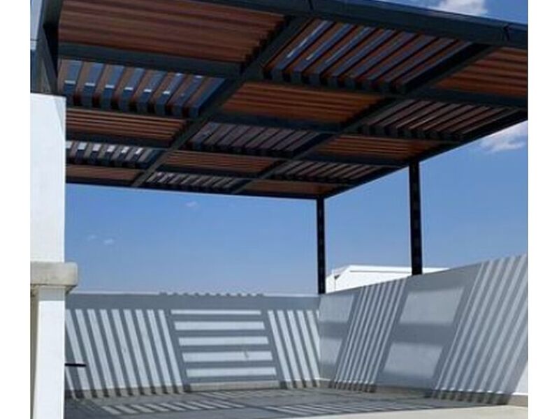 Pergola ajedrez mexico 