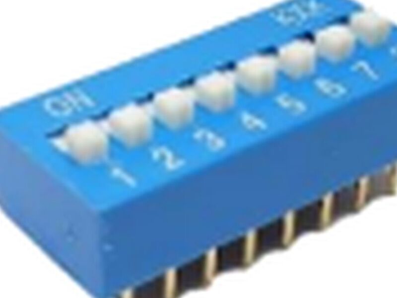 Dip Switch Canales MX