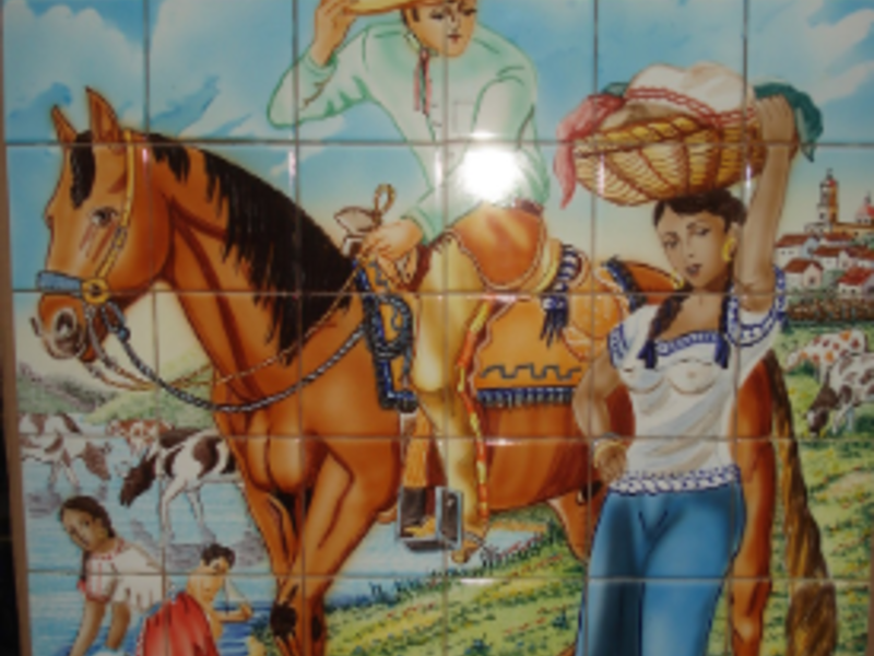 MURALES EN AZULEJO MÉXICO