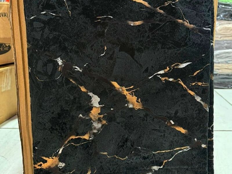 Cortina terciopelo mármol 