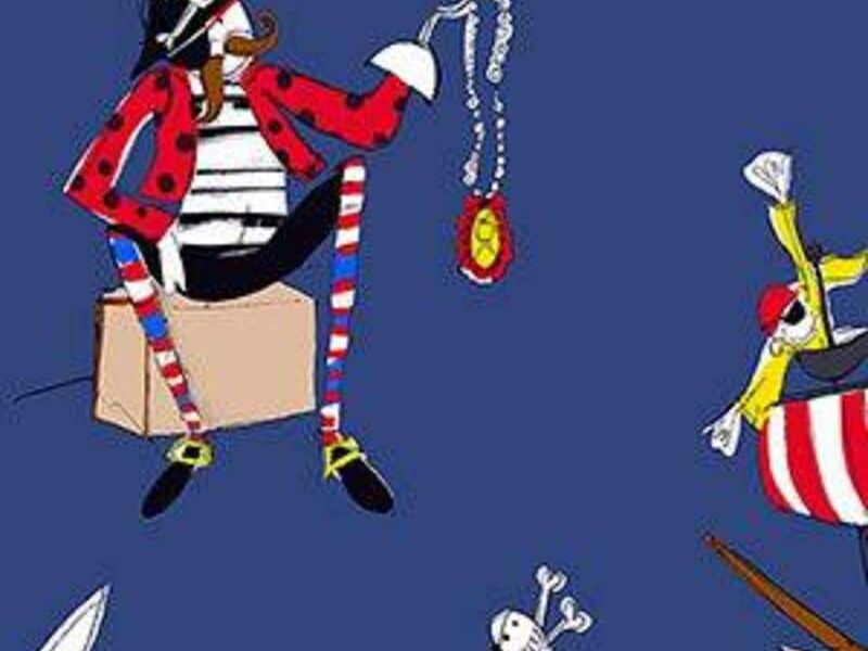 Papel Tapiz Pirata Hambiente