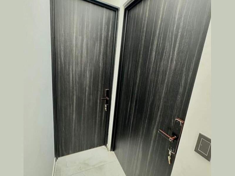 Puertas melamina negro abismo México