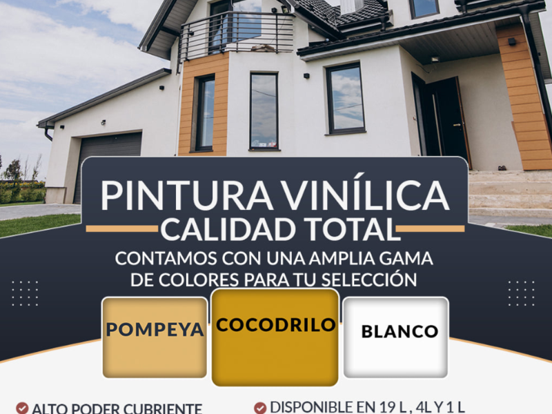 Impermeabilizante pintura vinílica Xpintmex