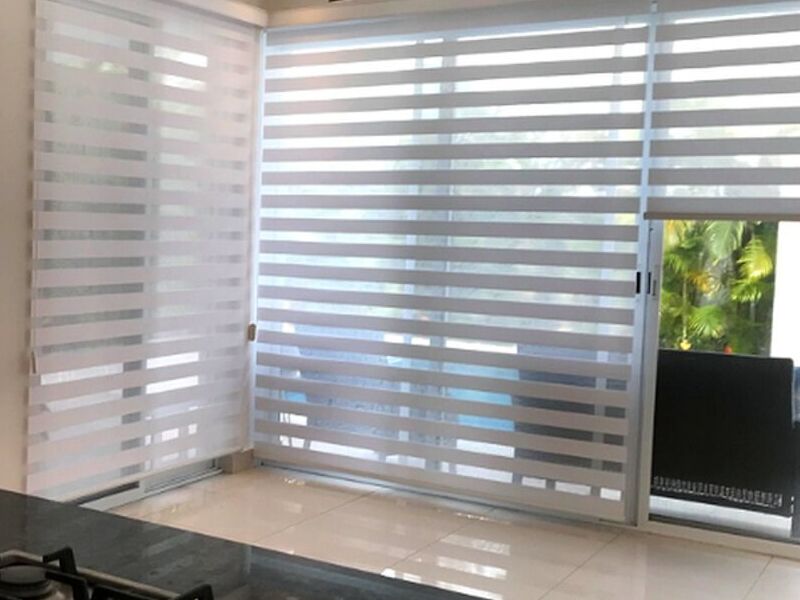 Persiana sheer elegance blanco Cancún