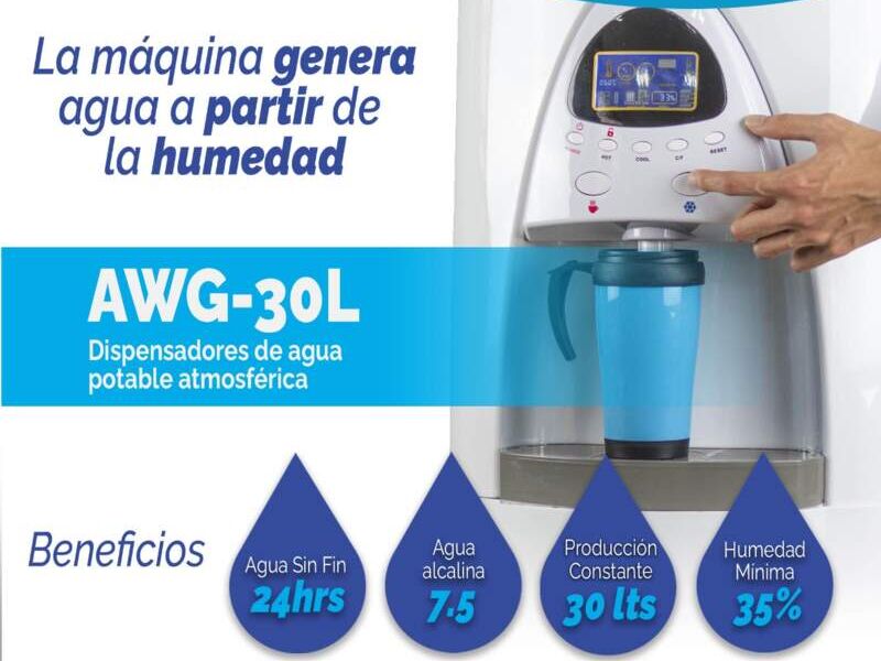  Maquina generadora de agua CDMX