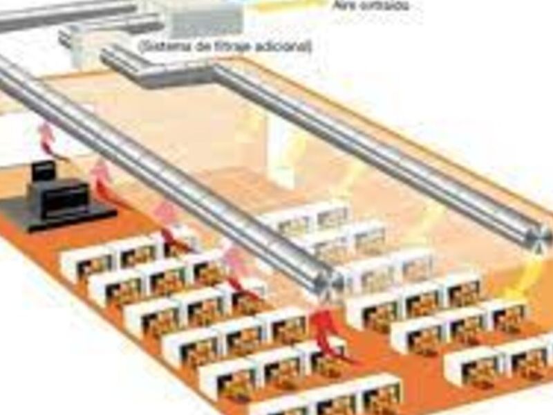 Instalación sistemas extracción aire méxico