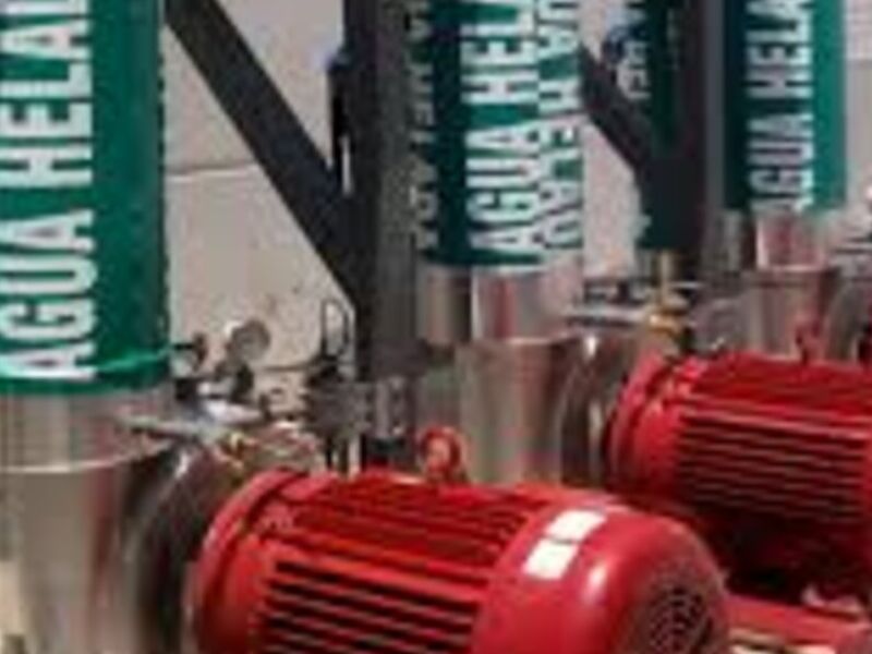 Sistemas producción agua helada méxico 