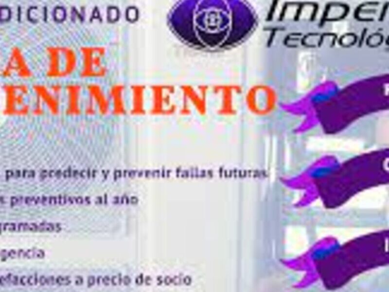 Polizas mantenimiento equipos méxico