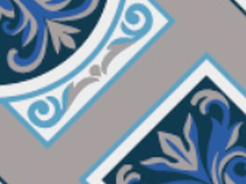 Mosaico decorativo alcazar México