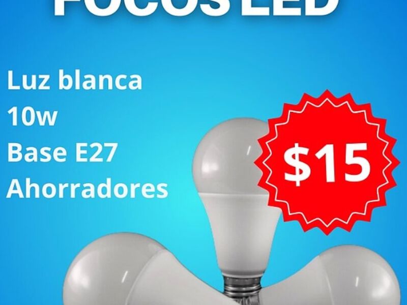 Focos Led 10w Mazatlán