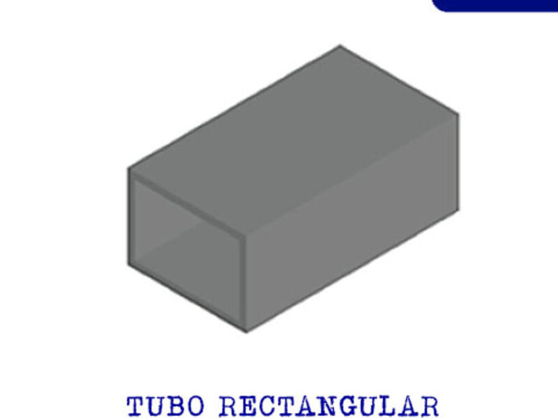 Perfil Estructural Tubo Rectangular Tuxpam