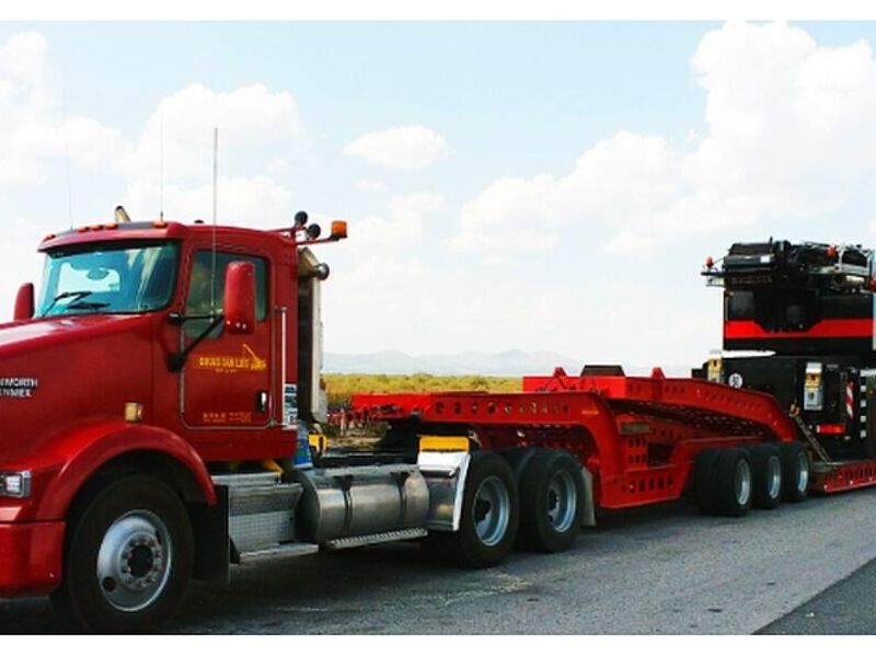 Grua lowboy mexico 