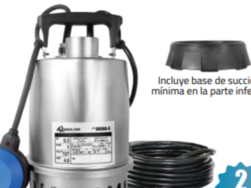 MOTOBOMBA SUMERGIBLE México Hidropumps