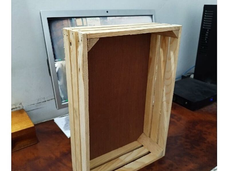 Caja madera pino