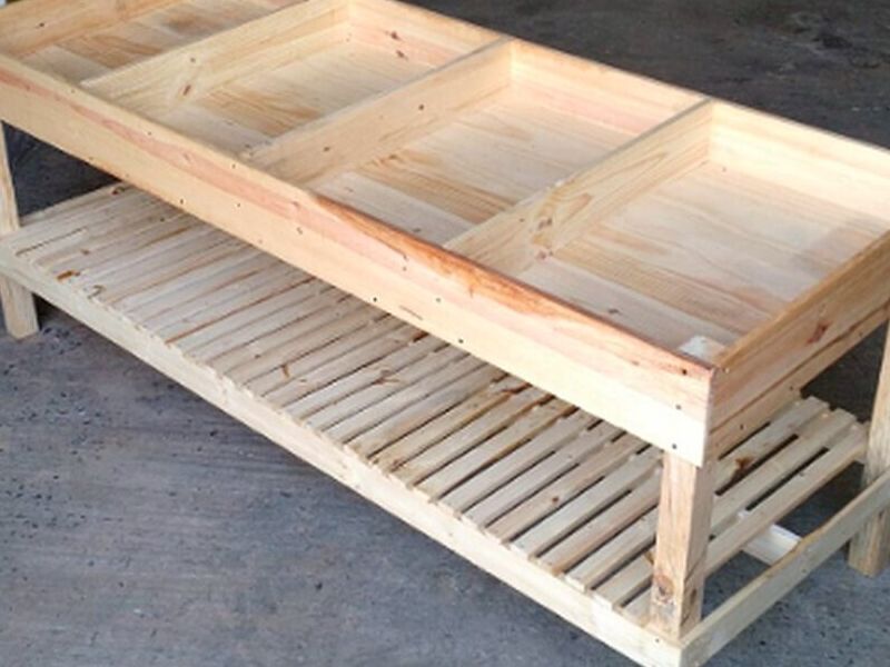 Exhibidores madera 