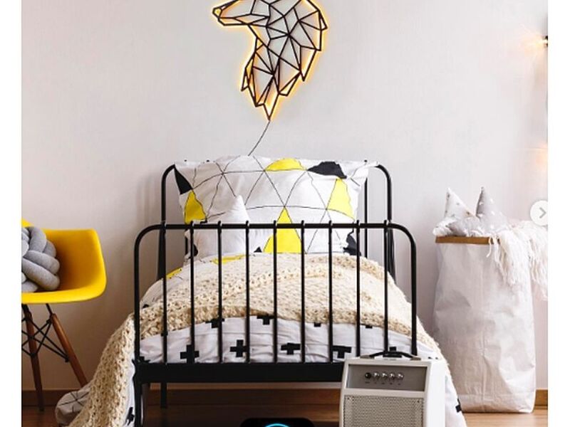 Cuadro Lobo Led