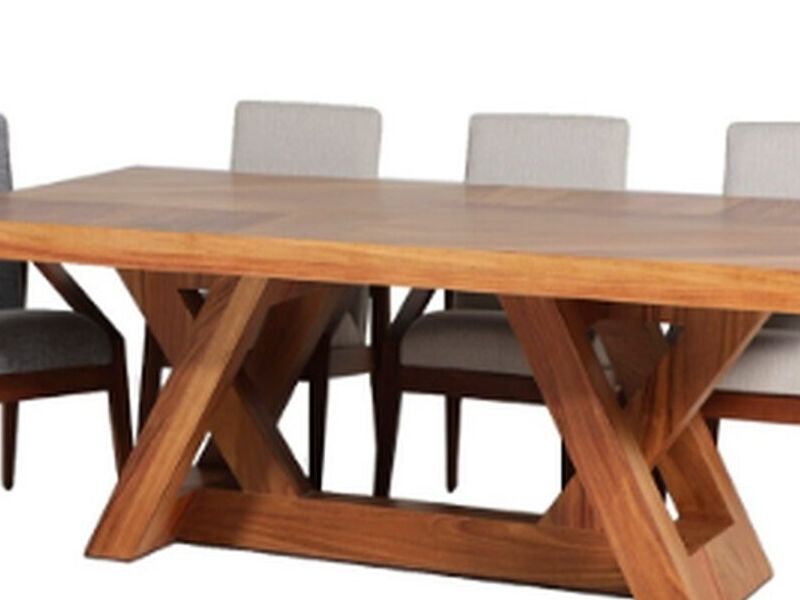 Mesa comedor rectangular madera 
