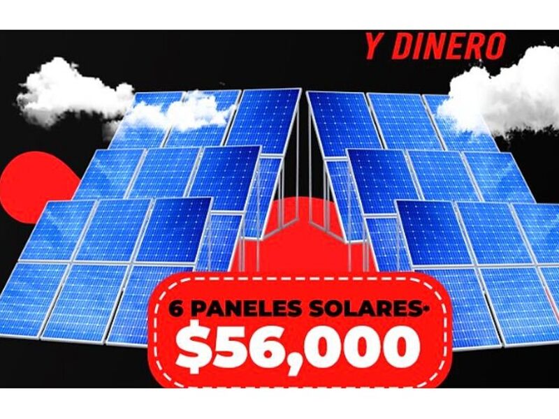 Paneles Solares Silicio Policristalino