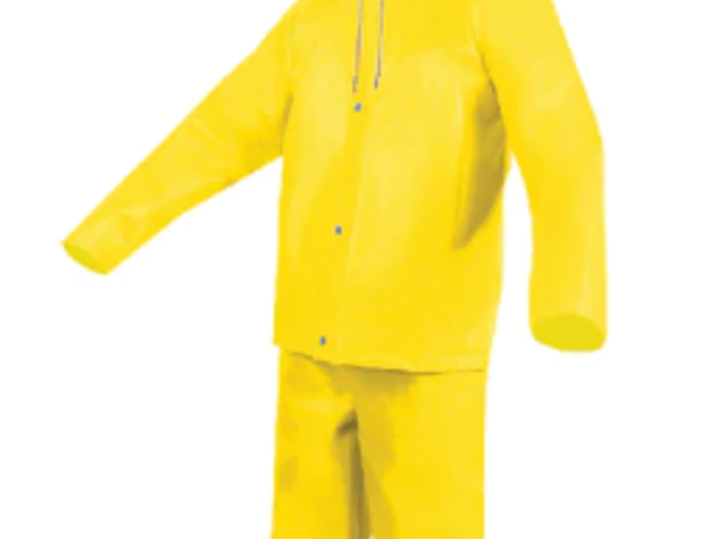 Impermeable Conjunto Ligero Amarillo  CDMX 