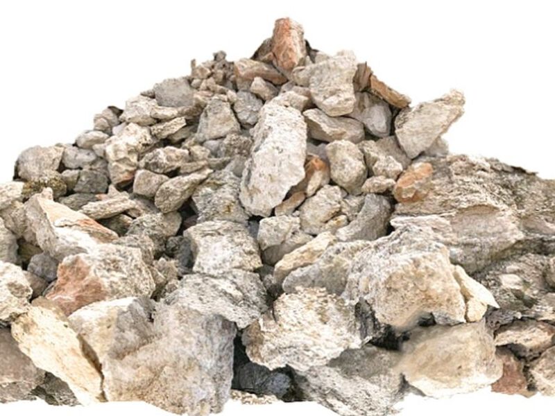 Material Base Relleno Greña México Yucatán