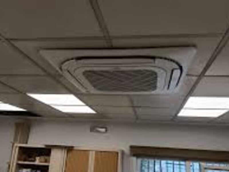Instalación AC tipo cassette méxico 