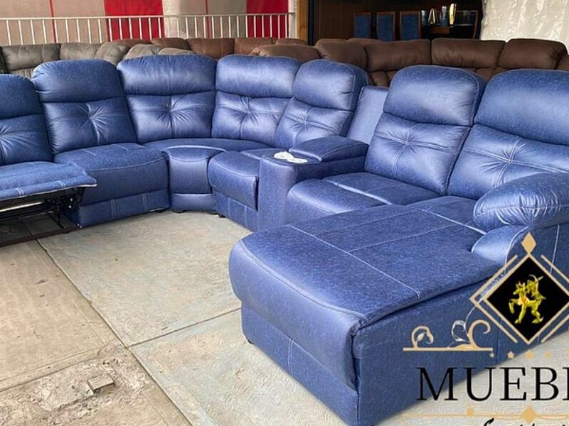 Sofa Azul Electrico MX