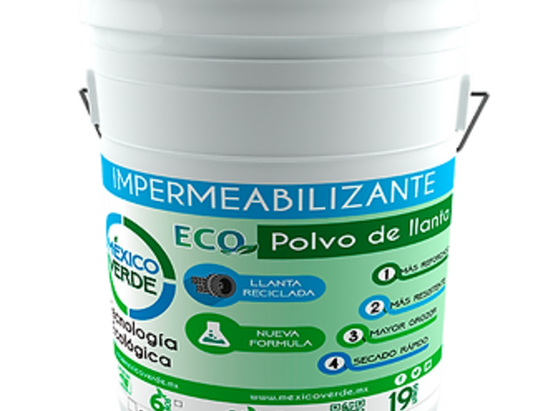 ECO POLVO DE LLANTA RECICLADA (12 años) CDMX