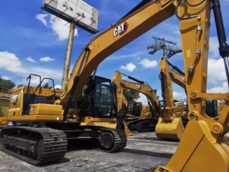 Excavadora CAT México