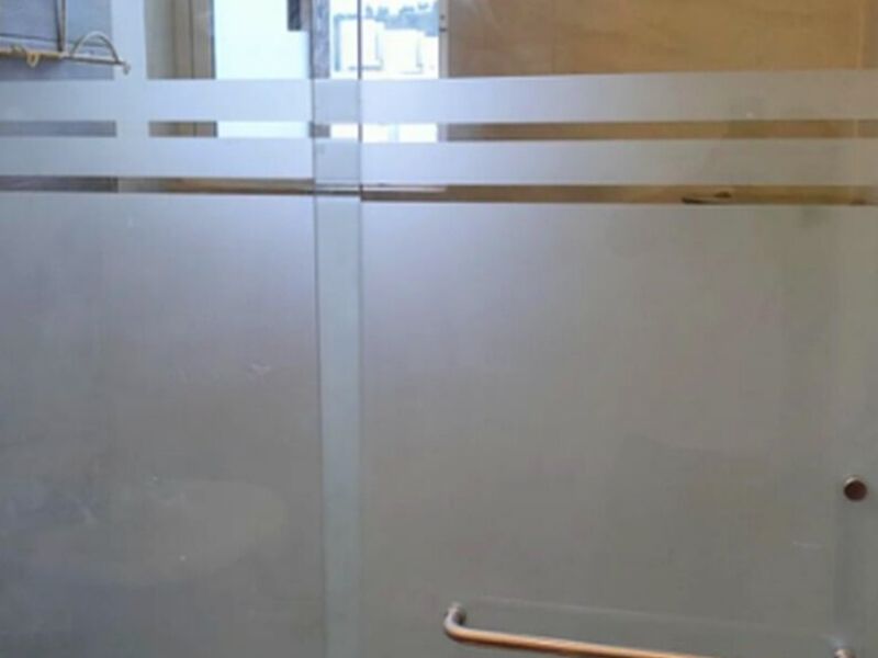 Vidrio templado baño ducha México