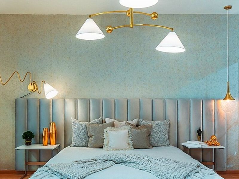 Dormitorio Celeste México